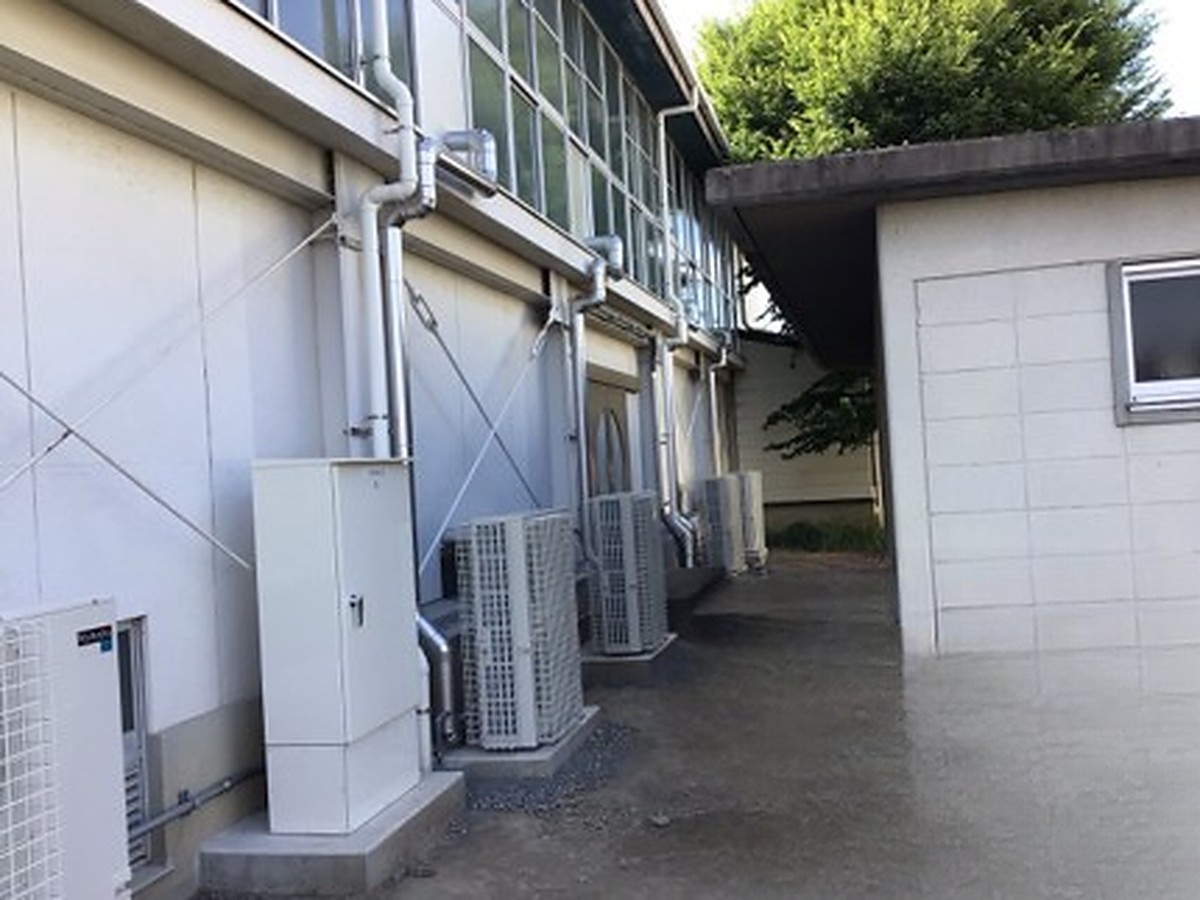 中学校 空調設備工事